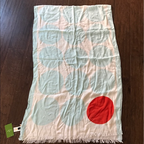 NWT Kate Spade 6 month dot scarf - Picture 4 of 4